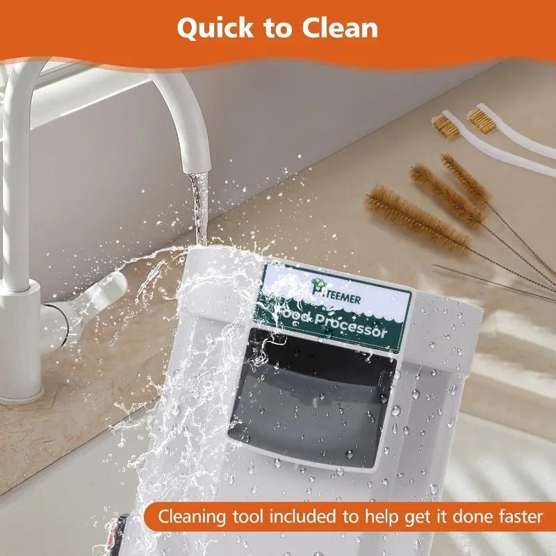 Hachoir à légumes électrique 5 en 1, hachoir multifonctionnel, coupe - légumes, trancheuse, machine à découper, coupe automatique - Cuisine élégante