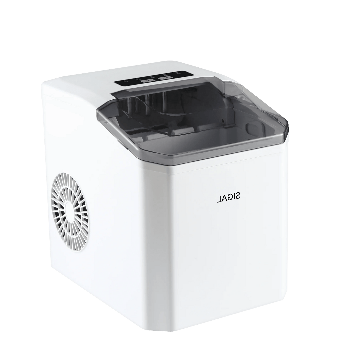 Machine à glaçons automatique – Production de 12 à 15 kg par jour – Mini machine compacte pour dortoir ou maison – Glaçons ronds type "balle" - Cuisine élégante