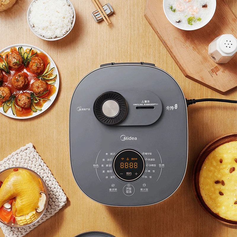 Midea – cuiseur à riz intelligent, contrôle par application Mobile, capacité de 4l, multifonctionnel, 220V, appareils de cuisine pour 2 à 10 personnes