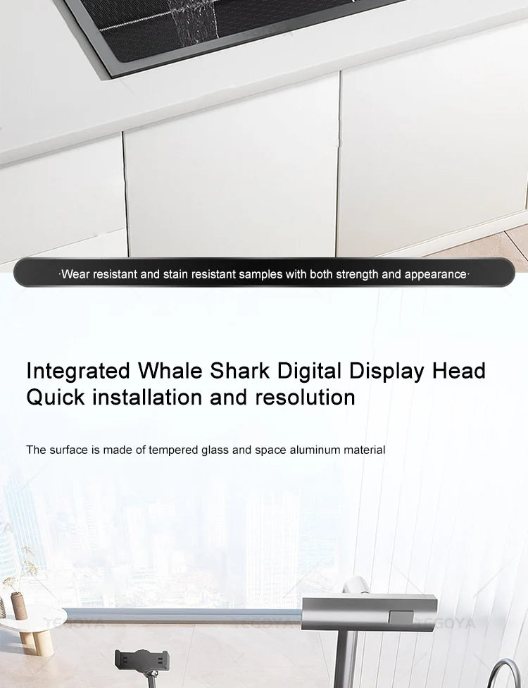 Évier de Cuisine à Cascade à Fente Unique, avec Support de Téléphone Portable Intelligent, en Acier Inoxydable, à Rainures, Gaufrage en Nid d'Abeille Intelligent