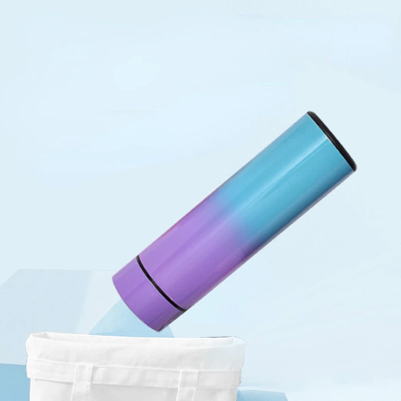 Tasse isolante intelligente de 500ML, tasse de température à affichage numérique, tasse droite en acier inoxydable 304, tasse à café, gobelet thermique