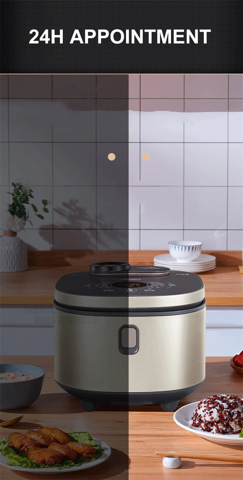 Midea – cuiseur à riz intelligent, contrôle par application Mobile, capacité de 4l, multifonctionnel, 220V, appareils de cuisine pour 2 à 10 personnes