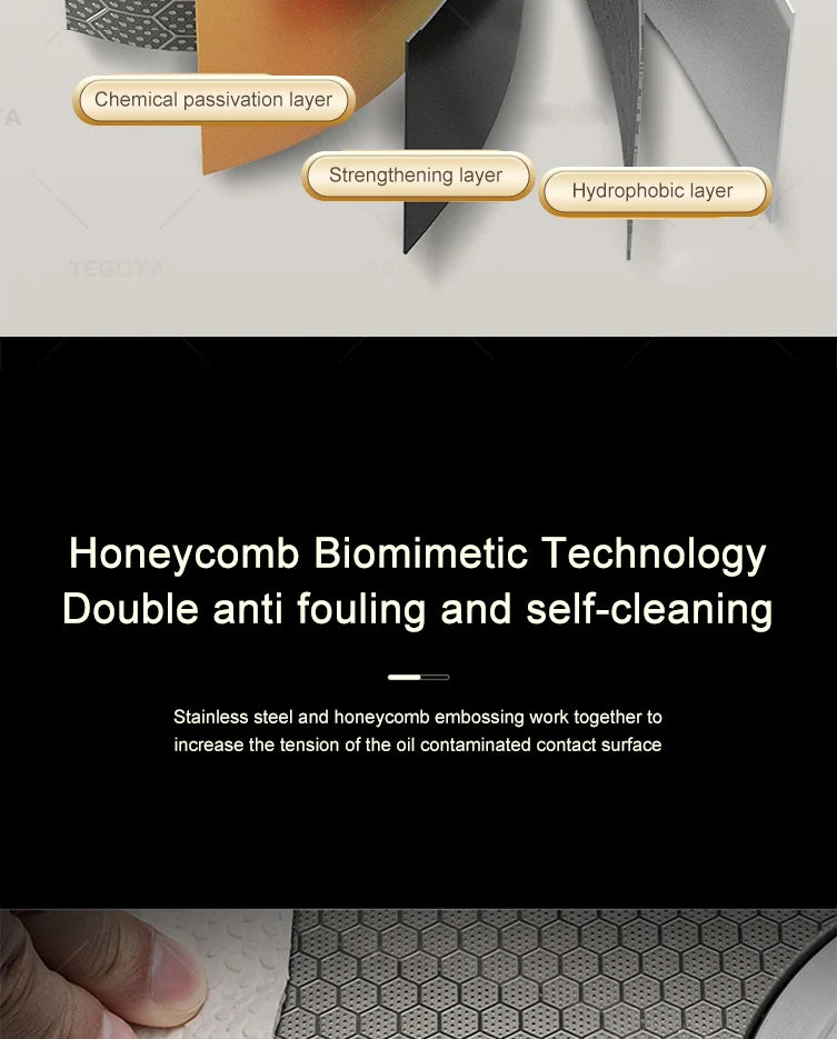 Évier de Cuisine à Cascade à Fente Unique, avec Support de Téléphone Portable Intelligent, en Acier Inoxydable, à Rainures, Gaufrage en Nid d'Abeille Intelligent