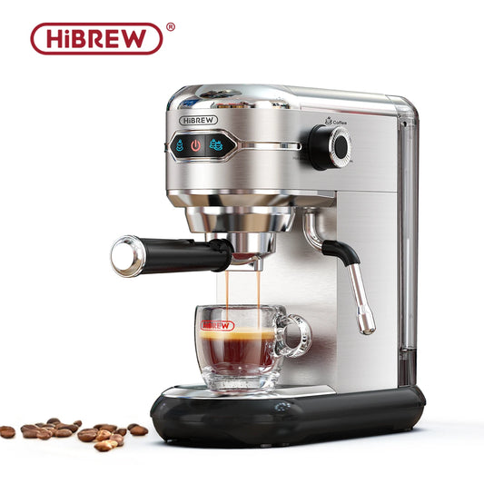 Hiinvasif W Cafetière, Inox Semi-existent, Dosette ESE Super Mince, Expresso en Poudre, Machine à Cappuccino, Eau Chaude, H11, 20 Bar - Cuisine élégante