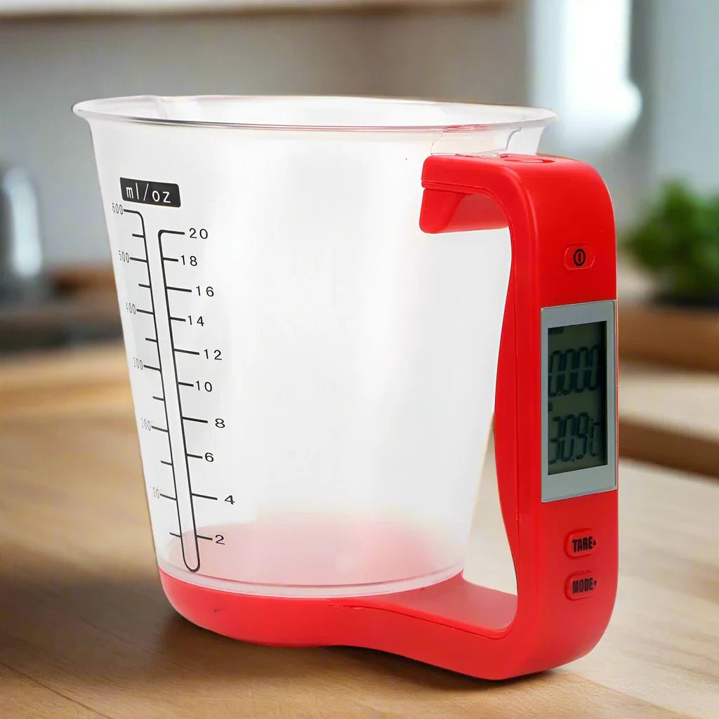 Balance de Cuisine - ElectronicCups™ - Rouge - Cuisine élégante