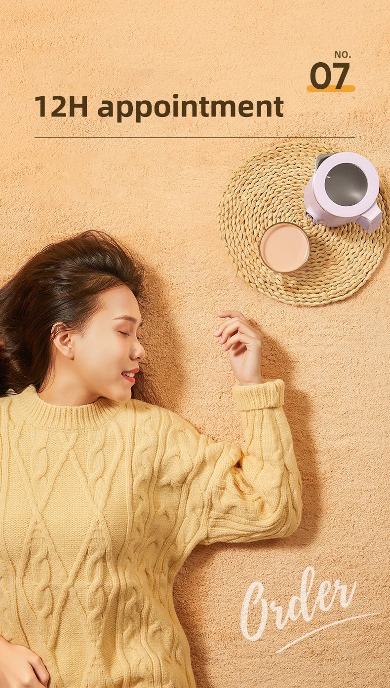 Bouilloire électrique Portable de 800ml, Pot de santé multifonctionnel, théière intelligente, bouilloire d'eau bouillie de voyage, multi-cuiseurs 220V - Cuisine élégante