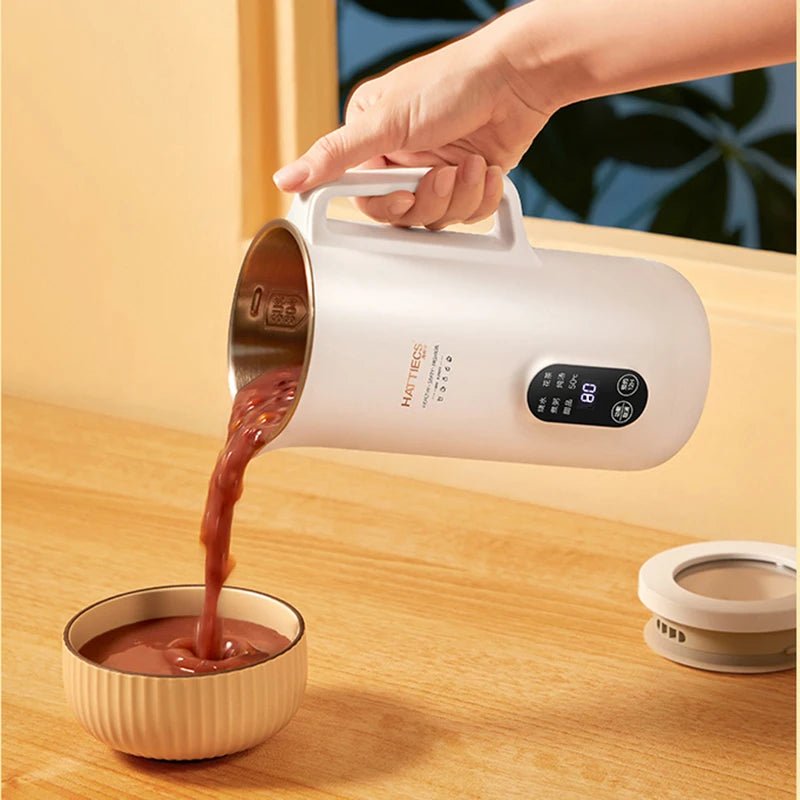 Bouilloire électrique Portable de 800ml, Pot de santé multifonctionnel, théière intelligente, bouilloire d'eau bouillie de voyage, multi-cuiseurs 220V - Cuisine élégante