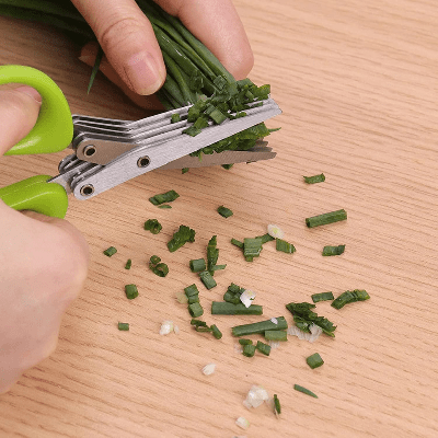 Ciseaux de Cuisine - MultiLayersScissor™ - Vert - Cuisine élégante