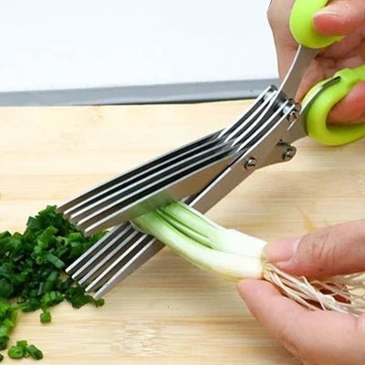 Ciseaux de Cuisine - MultiLayersScissor™ - Vert Clair - Cuisine élégante