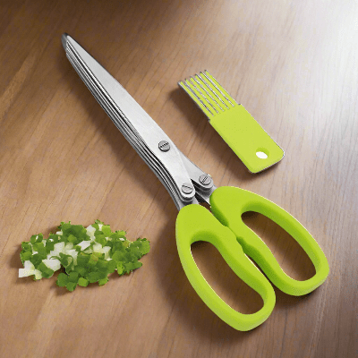 Ciseaux de Cuisine - MultiLayersScissor™ - Vert Clair - Cuisine élégante