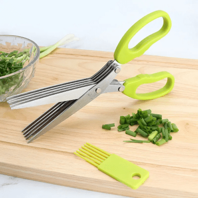 Ciseaux de Cuisine - MultiLayersScissor™ - Vert Clair - Cuisine élégante