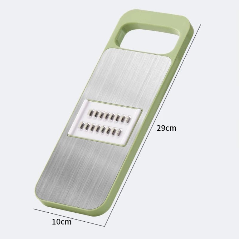 Coupe - légumes multifonction 5 en 1 en acier inoxydable, râpe à pommes de terre, râpe à ail et à carottes, ustensile de cuisine - Cuisine élégante