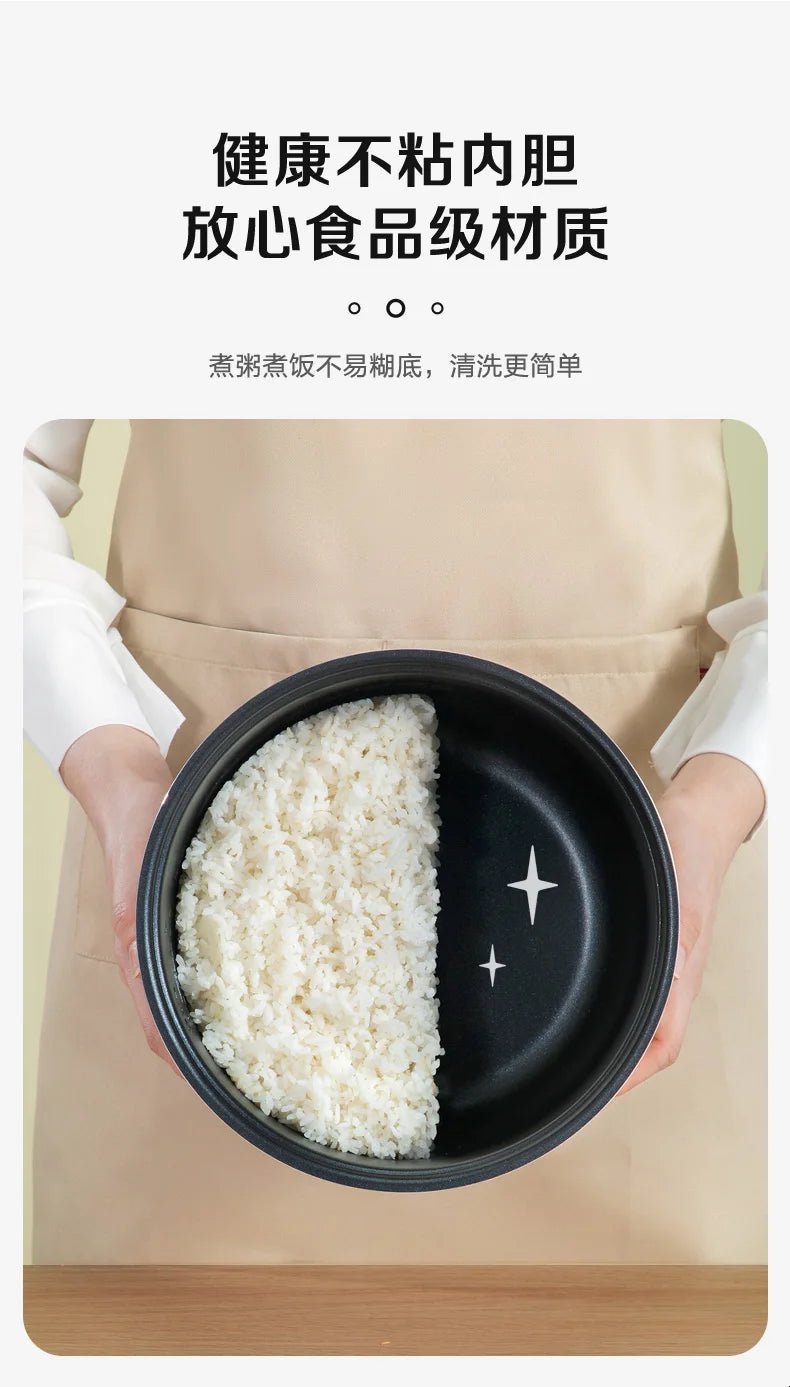 Cuiseur à riz intelligent de grande capacité, cuiseur à vapeur multifonctionnel, cuiseur à gâteau intelligent, appareils ménagers pour la cuisine, 5L - Cuisine élégante