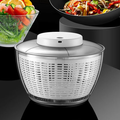 Déshydrateur de légumes électrique, nettoyage rapide, séchage de fruits et légumes, séparation sèche et humide, égouttoir à salade, Gadget pour la maison - Cuisine élégante