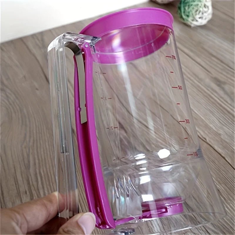Distributeur de pâte à pâte de 900ml, 1 pièce, entonnoir gradué à main, pâte à pâtisserie, pour crêpes, Cupcakes, gâteaux - Cuisine élégante