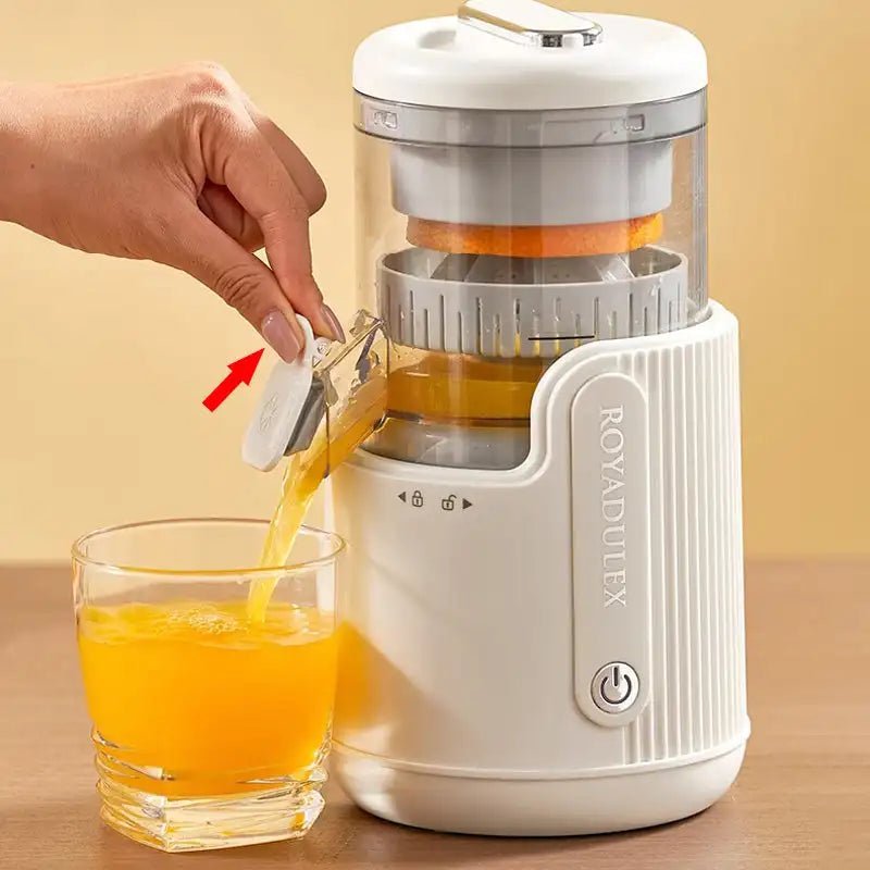 Extracteur de Jus d'Orange Électrique Ju479, Presse à Froid sans Fil, Petit Outil de Cuisine Portable - Cuisine élégante