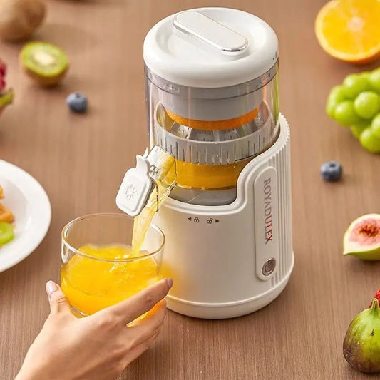 Extracteur de Jus d'Orange Électrique Ju479, Presse à Froid sans Fil, Petit Outil de Cuisine Portable - Cuisine élégante