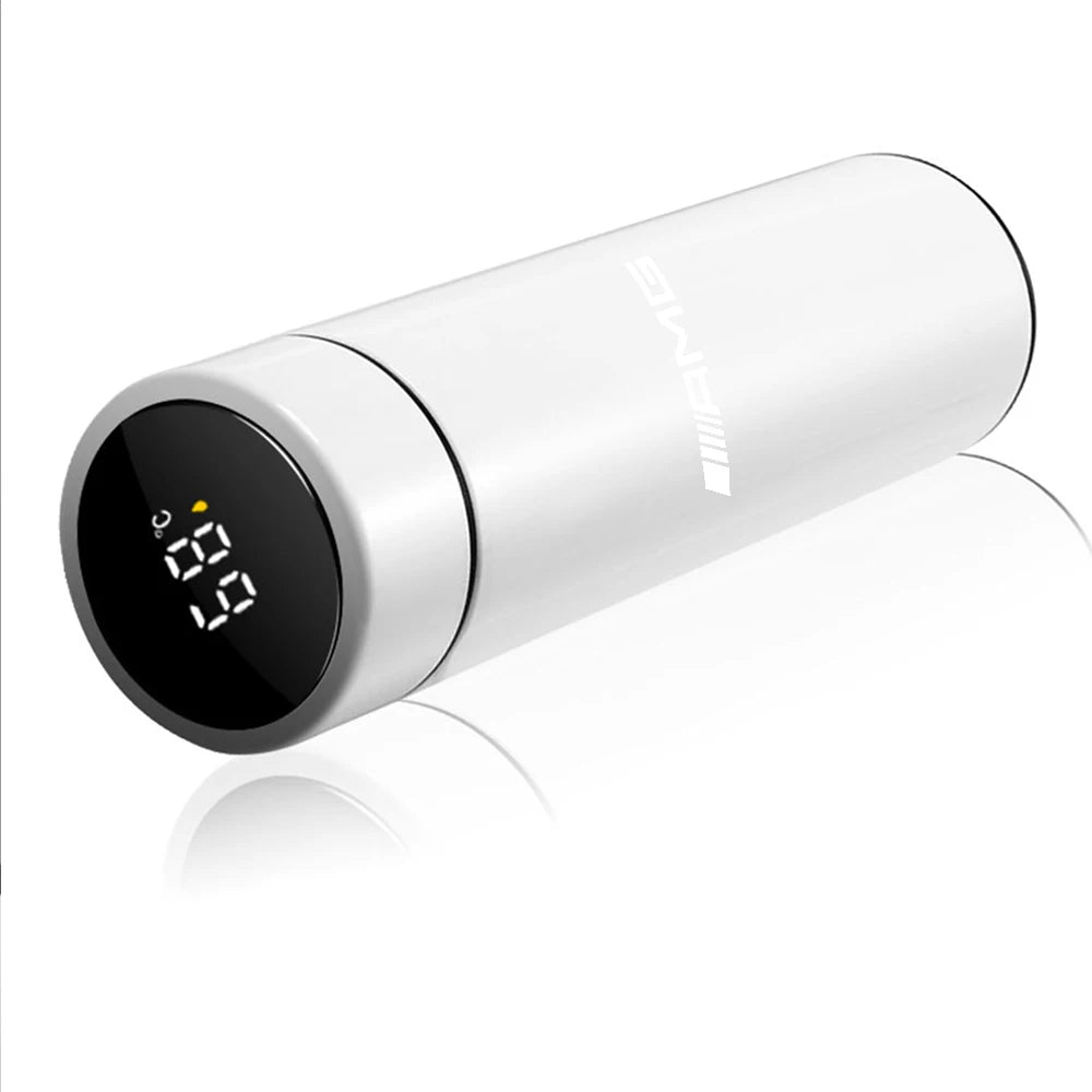 Filtre de tasse thermique intelligent de 500ml, flacon de boisson au café, affichage de la température pour Mercedes Benz classe A classe C200 GLC GLE W166 W163 W221 - Cuisine élégante