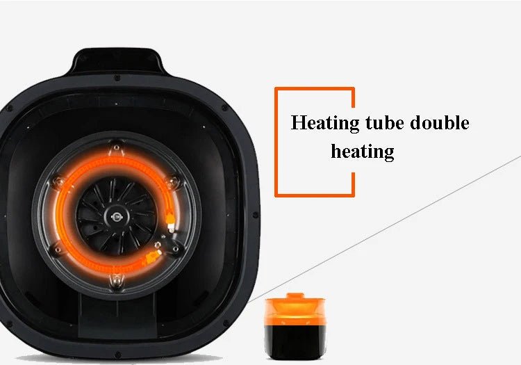 Household Air Fryer Smart Home Kitchen Smokeless Frying Machine Air Oven Electric Fryer Fries Machine - Cuisine élégante