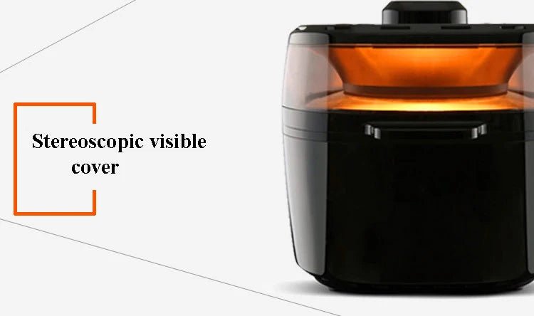 Household Air Fryer Smart Home Kitchen Smokeless Frying Machine Air Oven Electric Fryer Fries Machine - Cuisine élégante