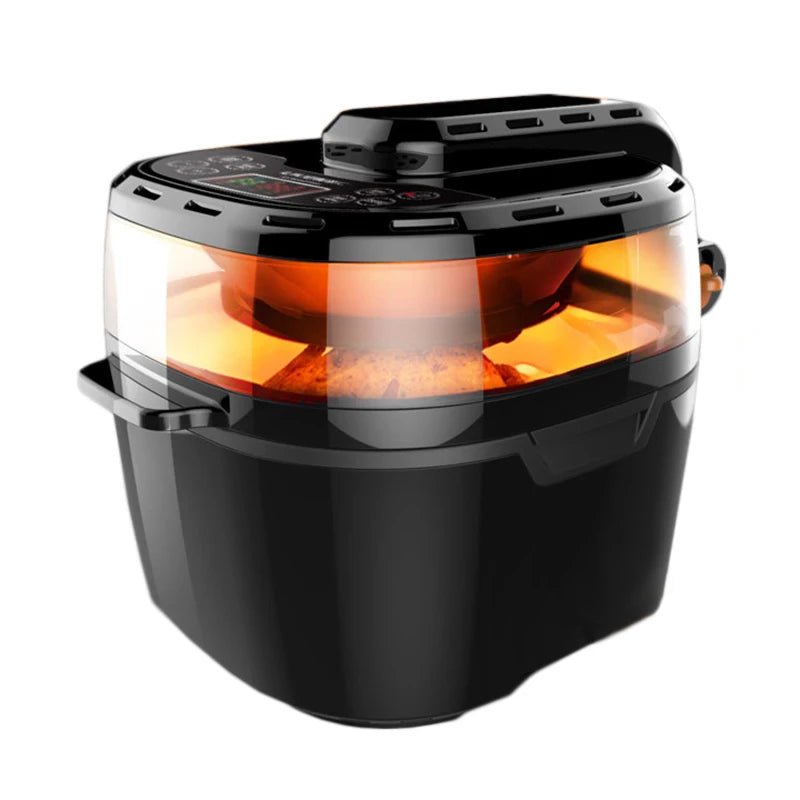 Household Air Fryer Smart Home Kitchen Smokeless Frying Machine Air Oven Electric Fryer Fries Machine - Cuisine élégante