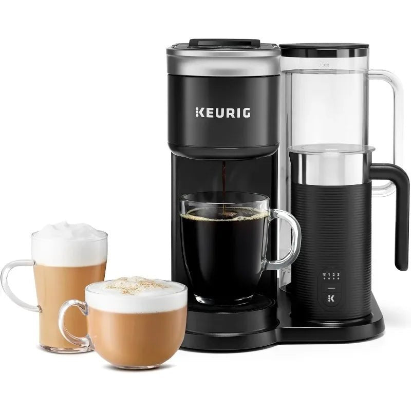Keurig K - 73SMART - Machine à café, latte et cappuccino noir, dosette à service unique, tasse K - Cuisine élégante
