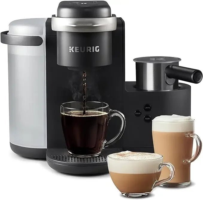 Keurig K - 73SMART - Machine à café, latte et cappuccino noir, dosette à service unique, tasse K - Cuisine élégante