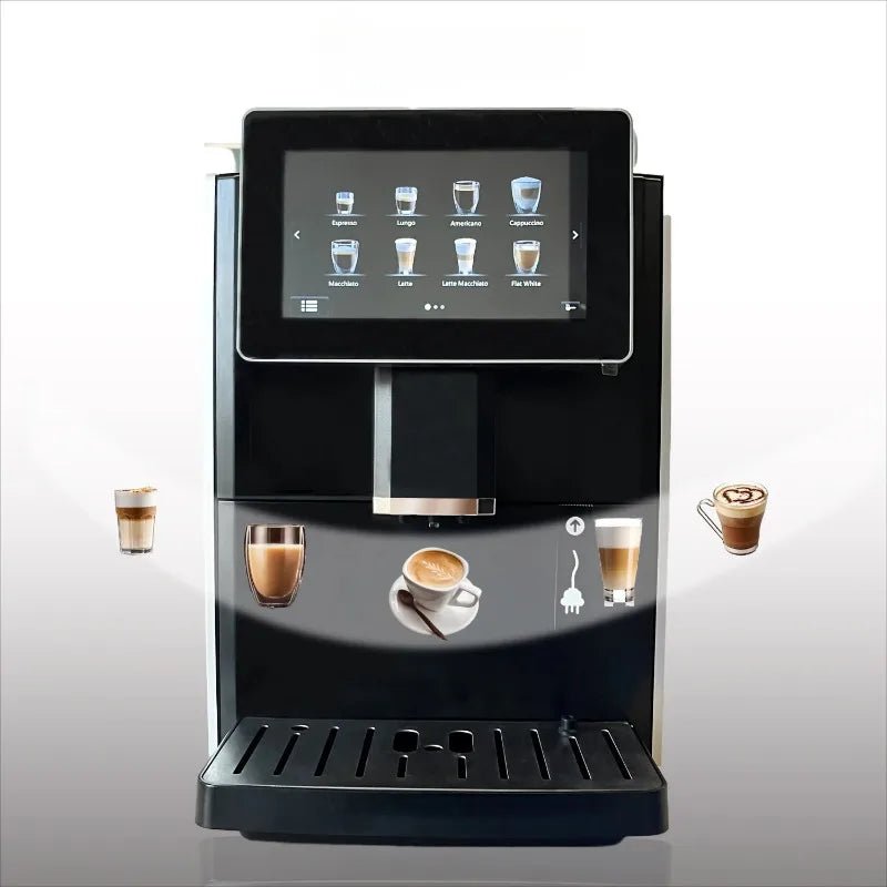 Machine à café professionnelle intelligente automatique, Cappuccino, Latte Smile, Espresso automatique avec système IOT - Cuisine élégante