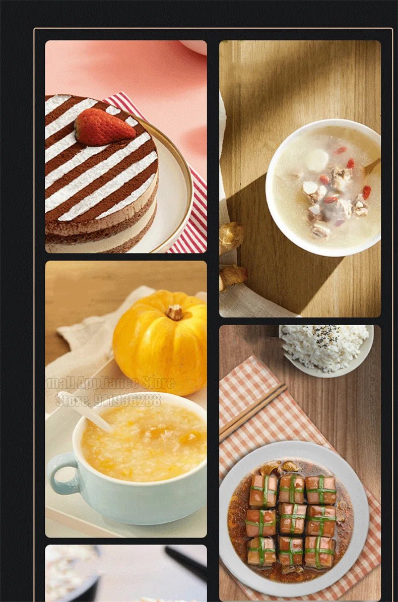 Midea – cuiseur à riz intelligent, contrôle par application Mobile, capacité de 4l, multifonctionnel, 220V, appareils de cuisine pour 2 à 10 personnes - Cuisine élégante