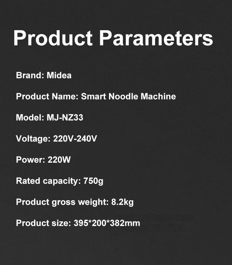 Midea-Machine à rélules électrique, appareils de cuisine intelligents pour la maison, téléphone portable, contrôle automatique, rendez-vous 12h - Cuisine élégante