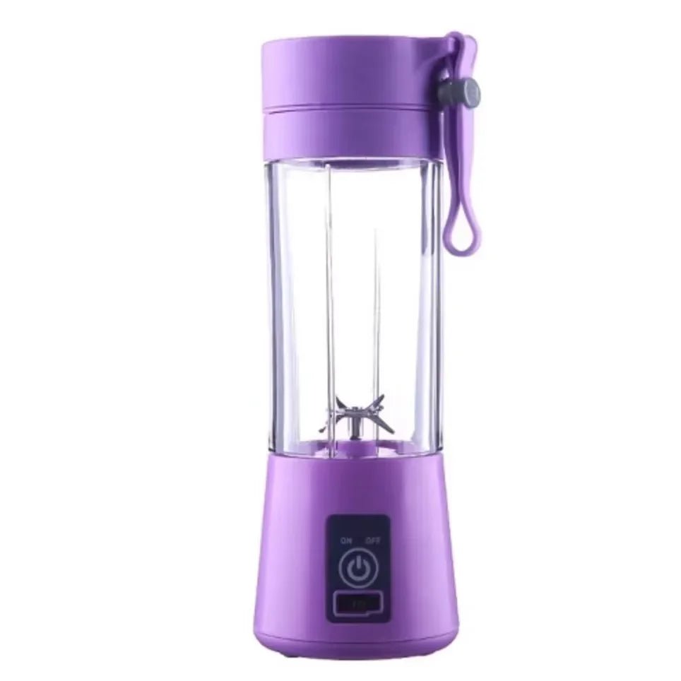 Mini mélangeur Portable pour Shakes et Smoothies, Rechargeable par USB, presse - agrumes de voyage, tasse de jus de fruits à main, 380ML - Cuisine élégante