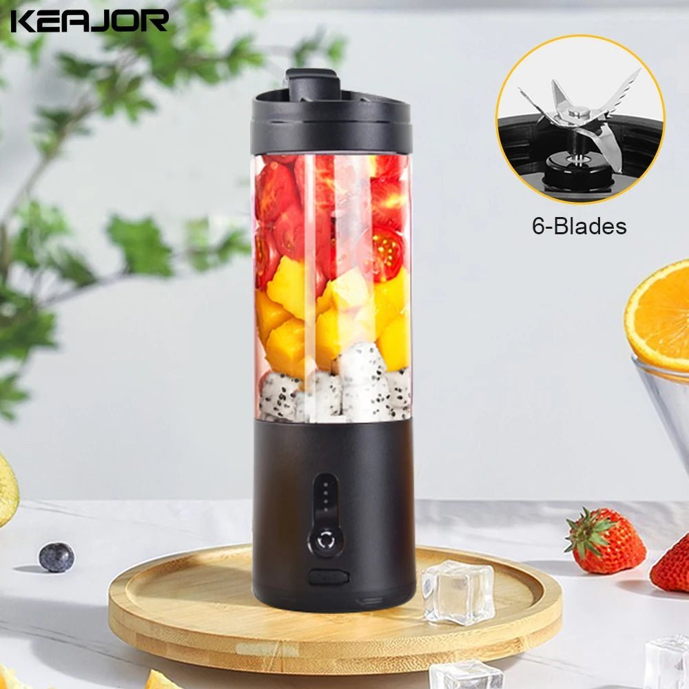 Mini mixeur de fruits électrique portable, mélangeur de jus frais orange, multifonction, aste, portable, centre commercial Ju479, SmUnvétérans wn ie - Cuisine élégante