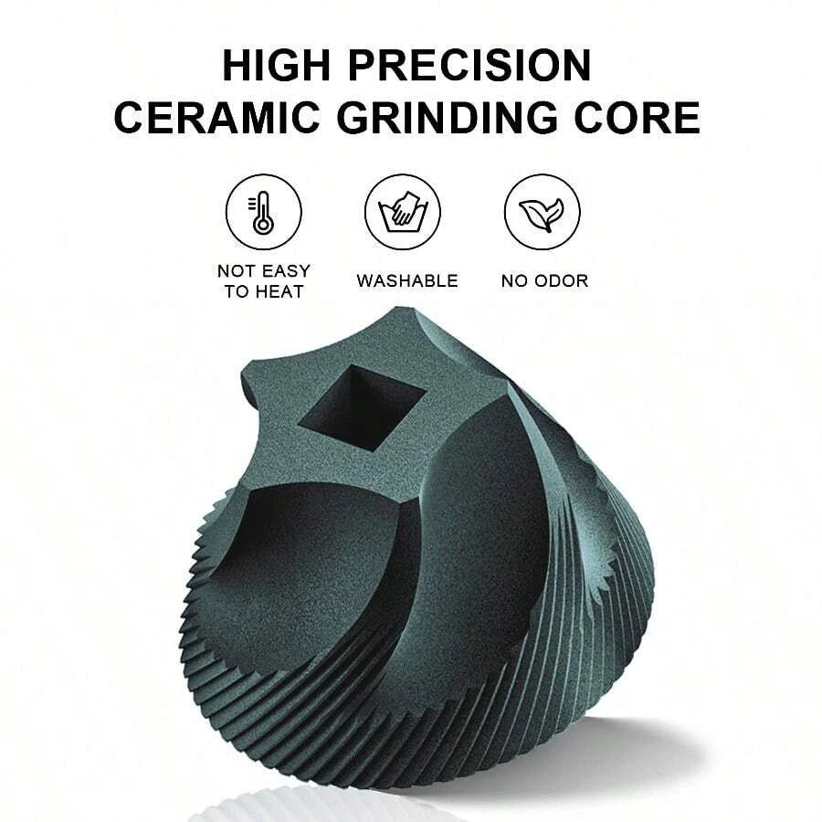 Moulin à café électrique portable USB, 38 vitesses, réglable, 1500 mAh, rechargeable, pour usage domestique - Cuisine élégante