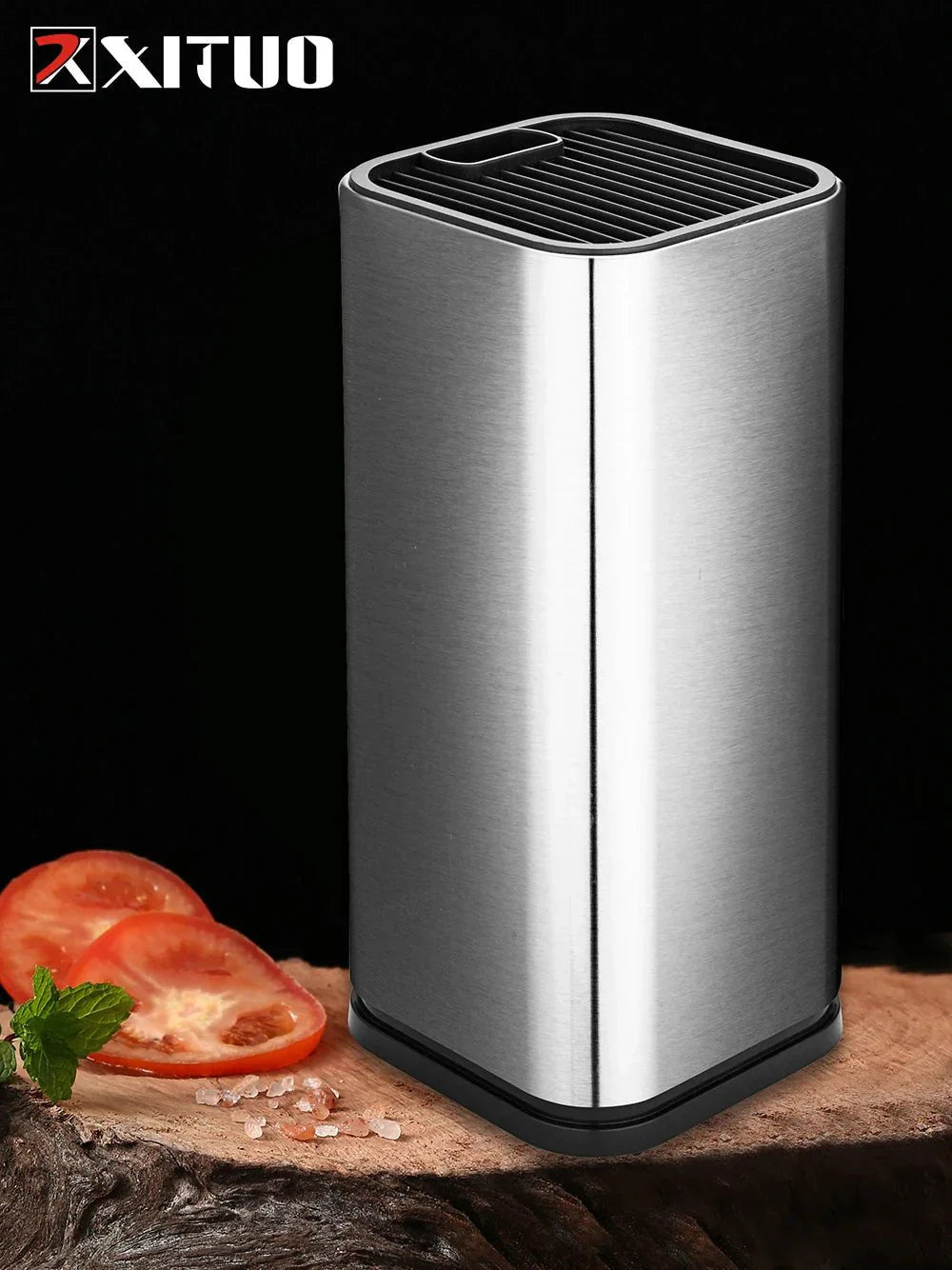 porte-couteau en acier inoxydable