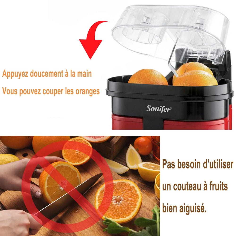 Sonifer – presse-fruits à Double pression, extracteur de jus d'orange, citron, grenade, fruits - Cuisine élégante