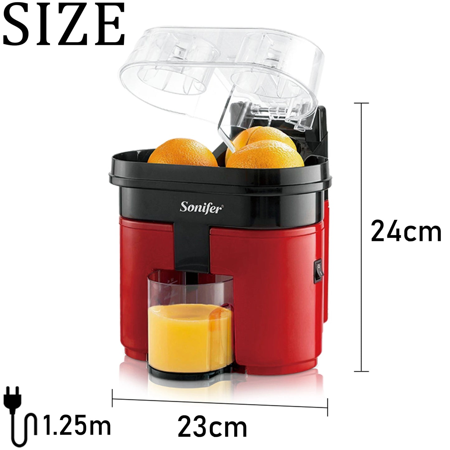 Sonifer – presse-fruits à Double pression, extracteur de jus d'orange, citron, grenade, fruits - Cuisine élégante