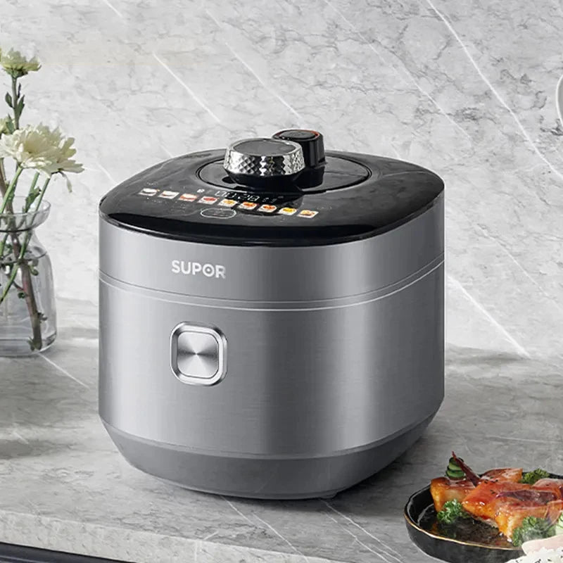 SUPOR IH-Autocuiseur électrique 5L, pour touristes, appareil de cuisine intelligent, fonction écran, menu - Cuisine élégante