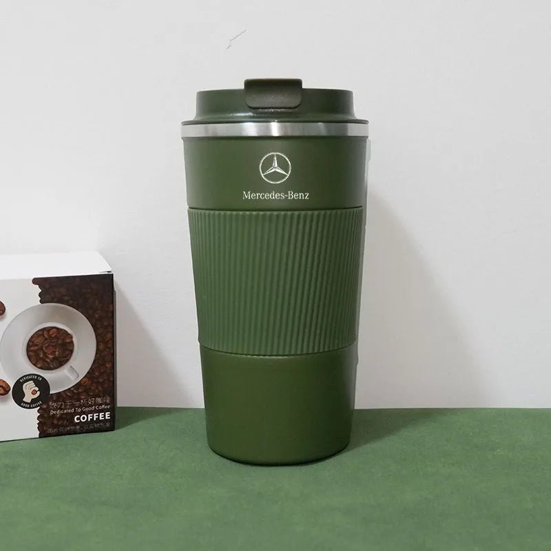 Tasse à café Thermos en acier inoxydable, pour Mercedes Benz AMG W203 W206 W220 W205 W211 W212 W201 W210 W108 GLC GLK GLA GLB - Cuisine élégante