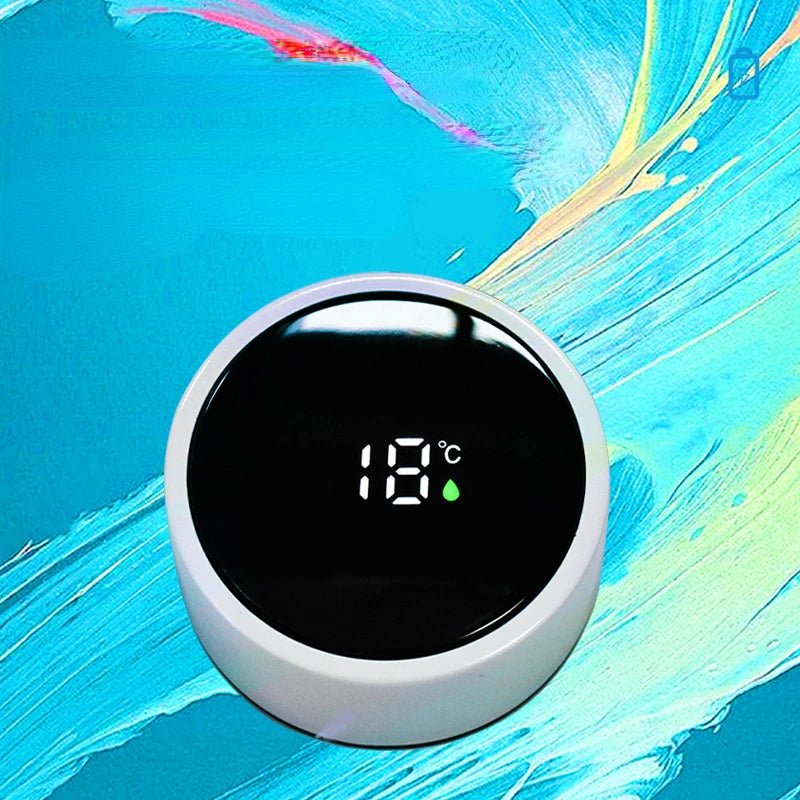 Tasse isolante intelligente de 500ML, tasse de température à affichage numérique, tasse droite en acier inoxydable 304, tasse à café, gobelet thermique - Cuisine élégante