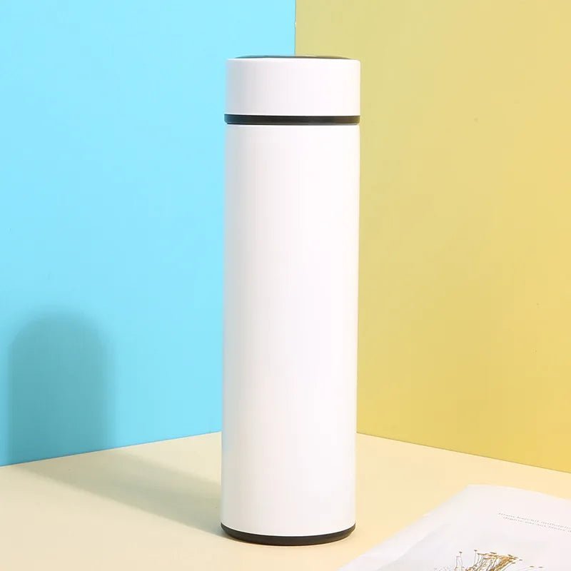 Tasse isolante intelligente de 500ML, tasse de température à affichage numérique, tasse droite en acier inoxydable 304, tasse à café, gobelet thermique - Cuisine élégante