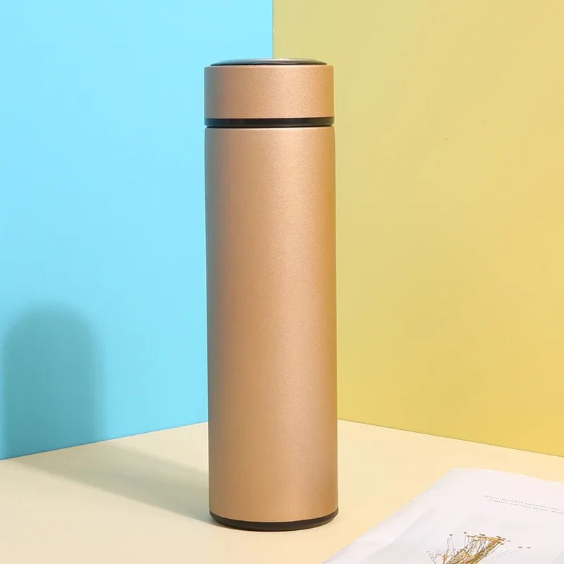 Tasse isolante intelligente de 500ML, tasse de température à affichage numérique, tasse droite en acier inoxydable 304, tasse à café, gobelet thermique - Cuisine élégante