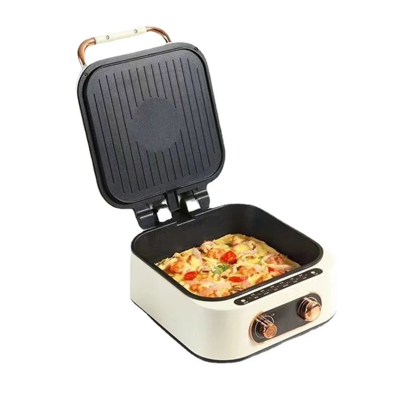 Wok électrique lavable double face, multifonction écologique, ustensiles de cuisine, cuisine astronomique, parfait, cha - Cuisine élégante